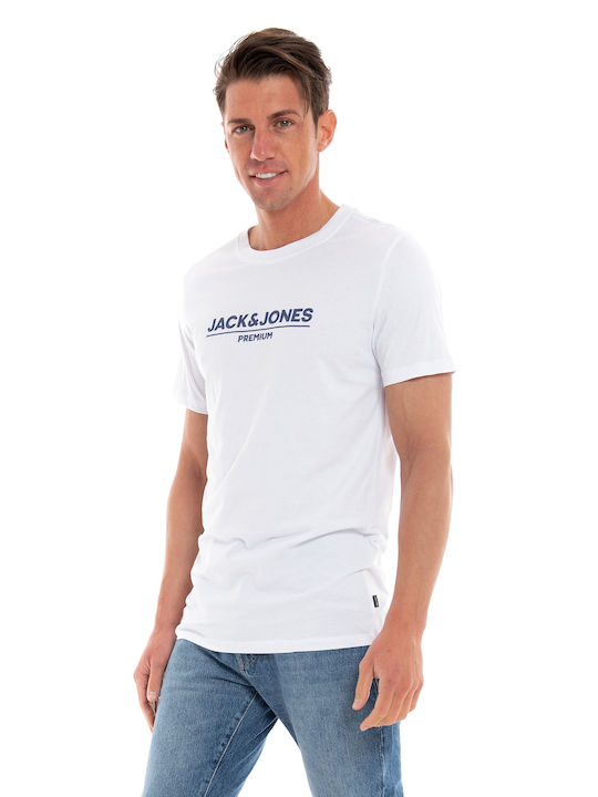 Jack & Jones Men's Short Sleeve T-shirt White