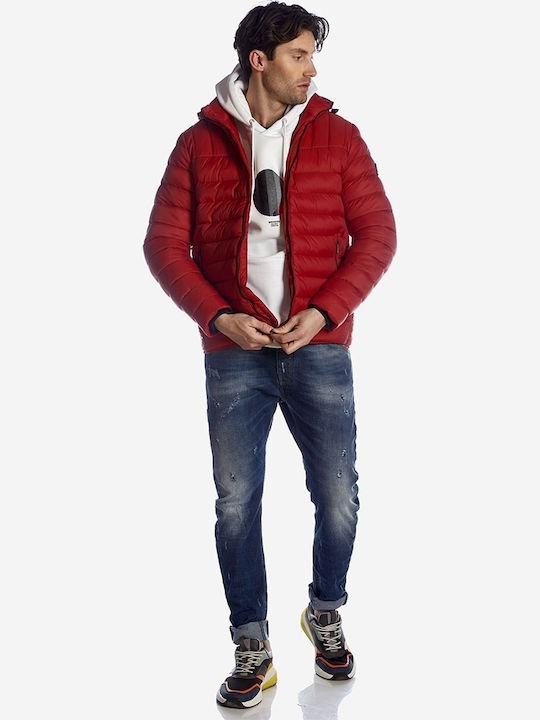 Geci Barbati Puffer Burgundy