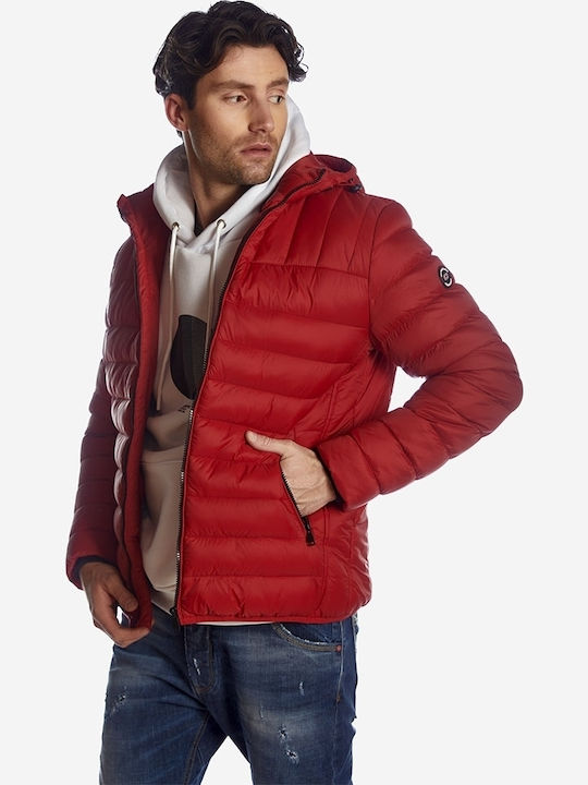 Geci Barbati Puffer Burgundy