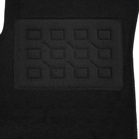 Cik Set of Front and Rear Mats 4pcs for Ford C-Max 2015-2020 Black