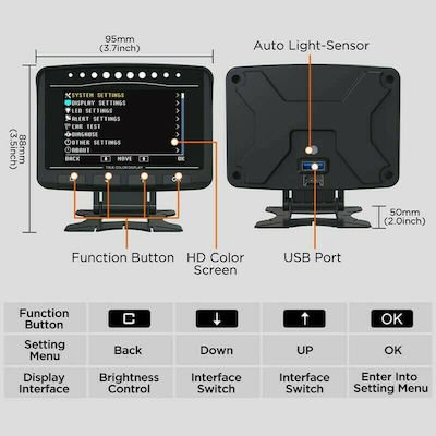 Autool X50 Pro Car Diagnostics Digital Tool OBD 2