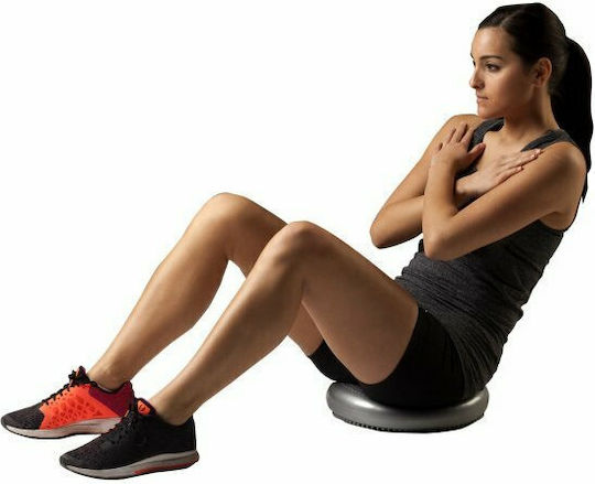Thera-Band Stability Disc Active Sitting Μαξιλάρι Ισορροπίας Γκρι με Διάμετρο 33cm