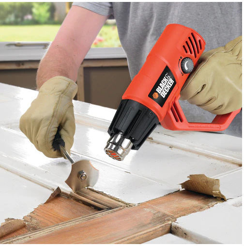 Black & Decker Πιστόλι Θερμού Αέρα 2000W με Ρύθμιση Θερμοκρασίας εως και 600°C