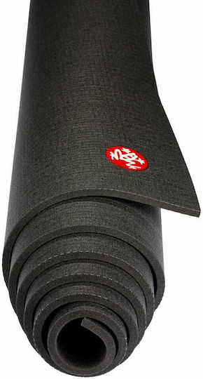 Manduka Pro Στρώμα Γυμναστικής Yoga Μαύρο (180x66x0.6cm)
