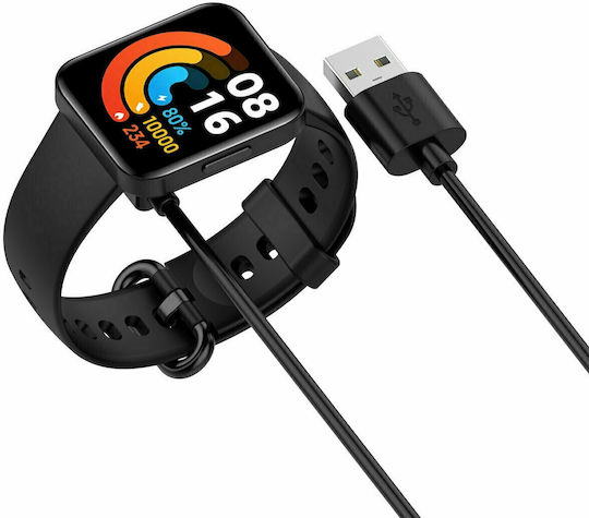 Tactical USB Charging Cable Ladegerät für Redmi Watch 2 Lite Schwarzς