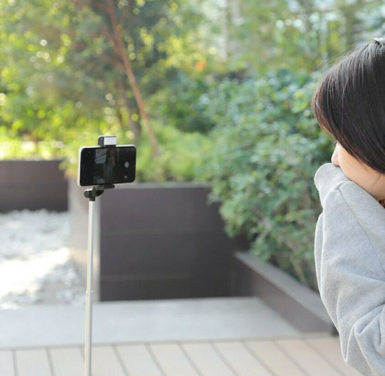 Hoco K10A Selfie Stick Τρίποδο Κινητού Bluetooth Μαύρο