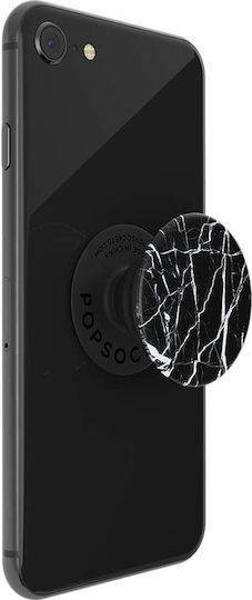 PopSockets PopGrip Κινητού Marble Black