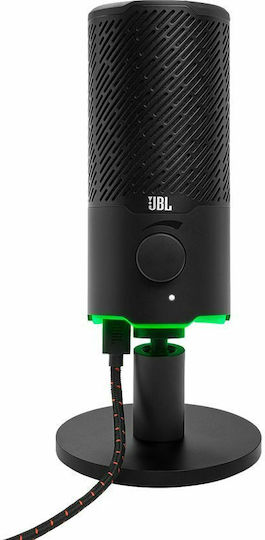 JBL Quantum Stream Microfon Condensator USB de birou pentru Studio