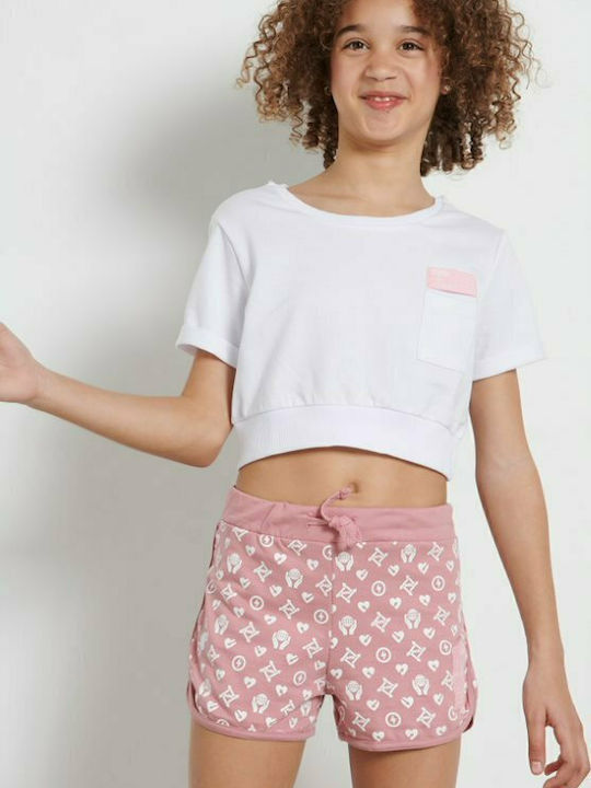 BodyTalk Crop Top Λευκό