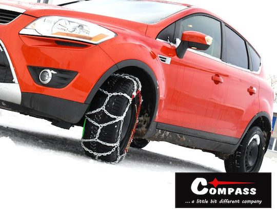 Compass 255 Lanțuri Antiderapante Grosime 16mm Pentru Mașină 4x4 2buc