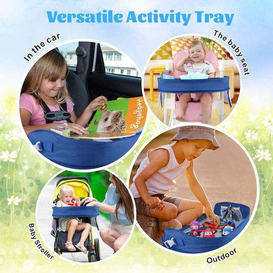Kids Snack & Play Car Tray Erlsig Blue