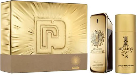 Rabanne 1 Million Men's Fragrance Set with Eau de Parfum 2 Pieces