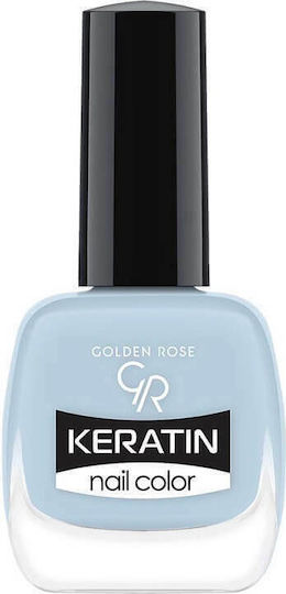 Golden Rose Keratin Glossy Βερνίκι Νυχιών Γαλάζιο 69 10.5ml
