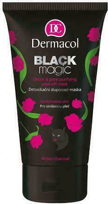 Dermacol Black Magic Detox And Pore Purifying Peel Off Gesichtsmaske für das Gesicht für Reinigung 150ml