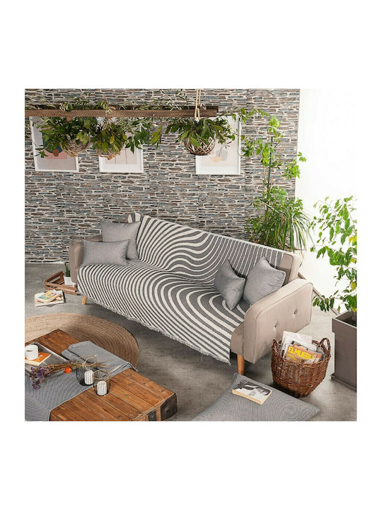 Teoran Three-Seater Sofa Throw Donatella 180x300cm 04