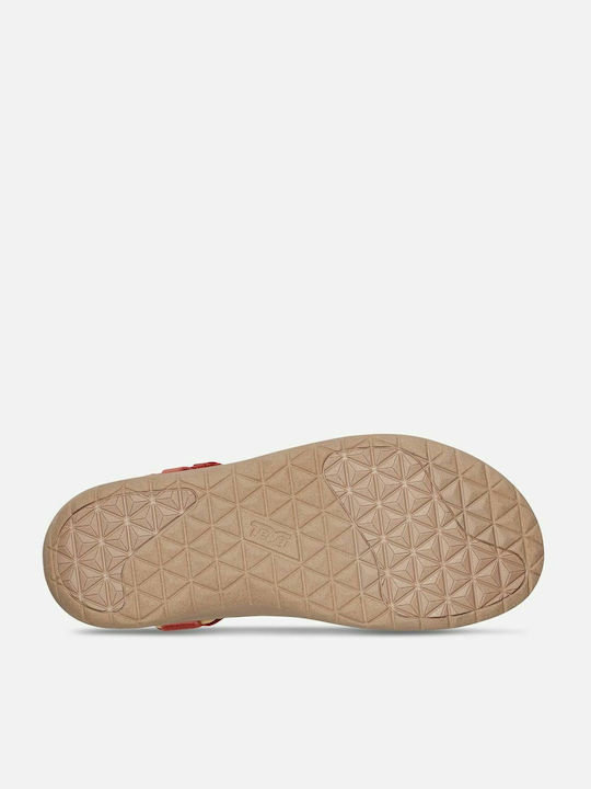 Women's Flat Sandals Sporty in Pink Color