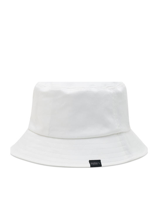 PUMA Prime Υφασμάτινo Καπέλο Bucket Λευκό