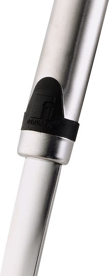 Bergner Gizmo Σπάτουλα Σερβιρίσματος Τρυπητή από Μέταλλο Ασημί 35cm