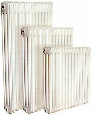 Μεταλλουργία Αττικής Classic Akan Radiator Body Three Columns III/905 6 Slices White