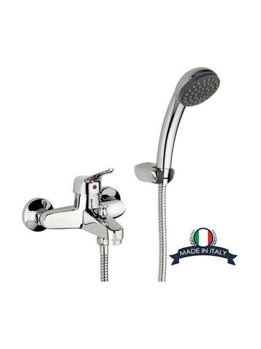 Paini Pilota Mischung Bade- / Duscharmatur Badewanne Komplettes Set Silber Paini Pilota Mischung Bade- / Duscharmatur Badewanne Komplettes Set Silber