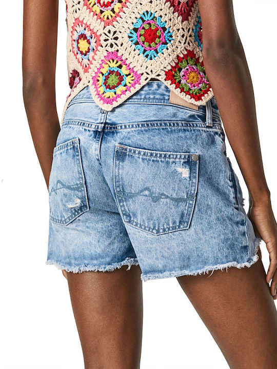 Pepe Jeans Women's Jean Shorts Blue