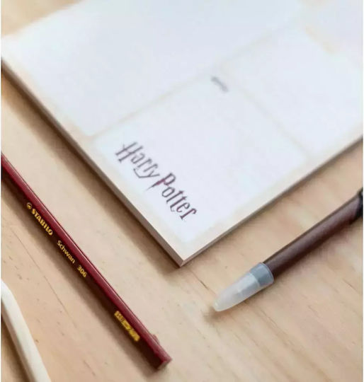 Grupo Erik Ημερήσιο Planner Gryffindor Μπεζ 15x21εκ.