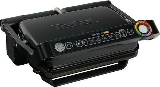 Tefal Optigrill+ GC712 Τοστιέρα Γκριλιέρα με Αποσπώμενες Πλάκες 2000W Μαύρη