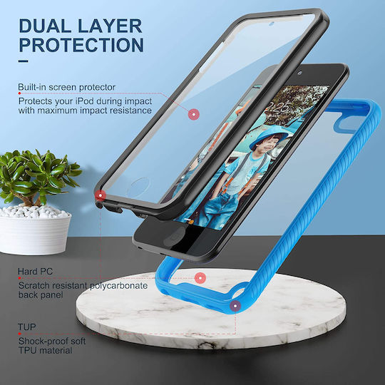 ULAK IPod Touch Case 5/6/7 Generation Blue