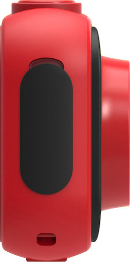 Lamtech 2in1 Action Camera Full HD (1080p) Underwater (with Case) with Screen 2" Red