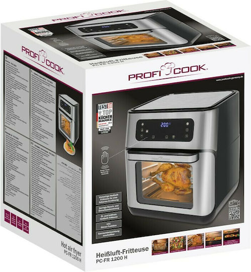 Profi Cook PC-FR 1200 H Πολυμάγειρας 1500W με Χωρητικότητα 11lt Μαύρος