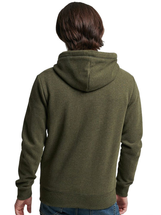 Superdry Olive Marl with Hood