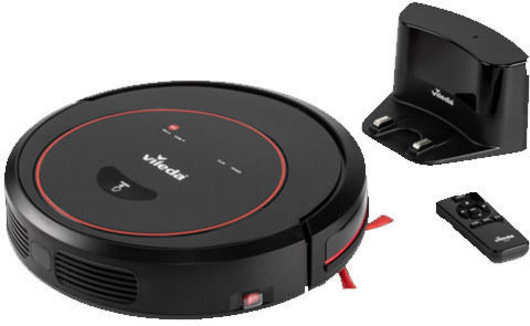 Vileda VR 302 Σκούπα Ρομπότ με Έξυπνη Πλοήγηση Μαύρη