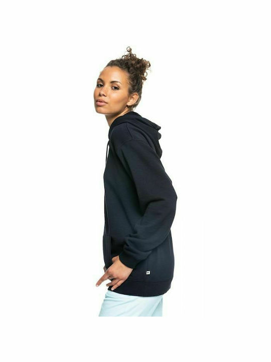 Roxy Surf Stoked Women's Long Hooded Sweatshirt Black