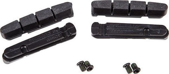 Shimano R55C4 Y8L298062 Bicycle Brake Pads for V-Brakes Double Pair