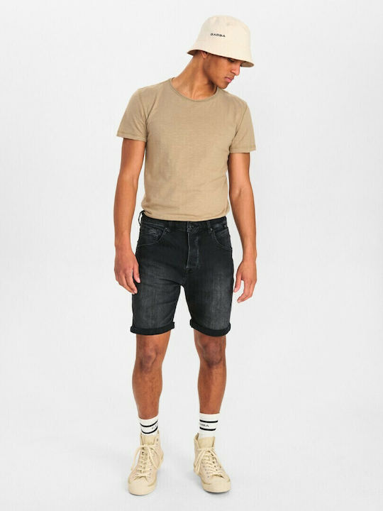 Men's Shorts Jeans Black
