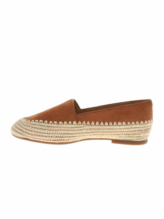 Bahia Women's Suede Espadrilles Tabac Brown