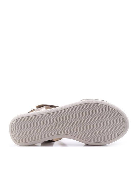 Damenplattformen Silber