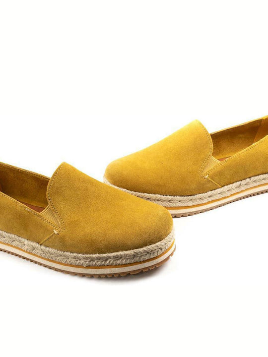Palma Suede Women's Suede Espadrilles Yellow