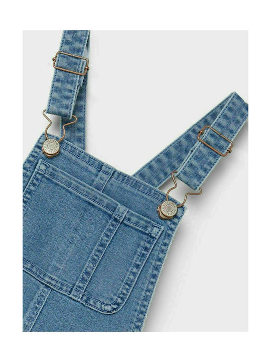 Name It Șort/Bermude pentru copii Salopetă Denim Albastră