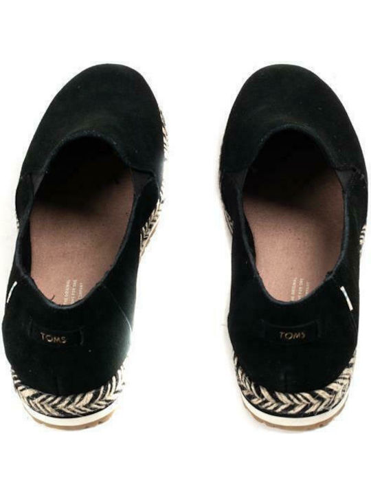 Palma Wrap Women's Suede Espadrilles Black