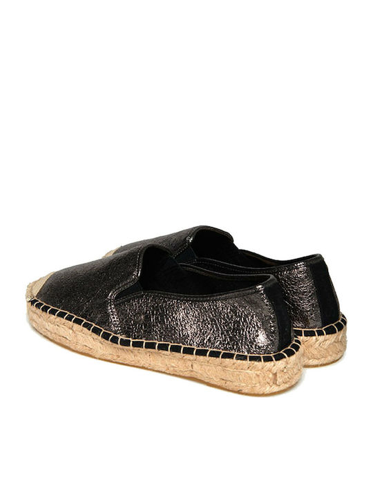 Damen Espadrilles PEWTER CRACKLE