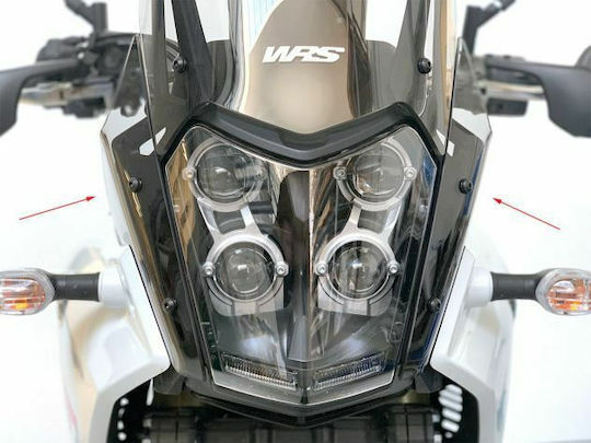 WRS Πλαϊνοί Αεραγωγοί Σκούρο Φιμέ για Yamaha Tenere 700 2019-2020 / XTZ 690