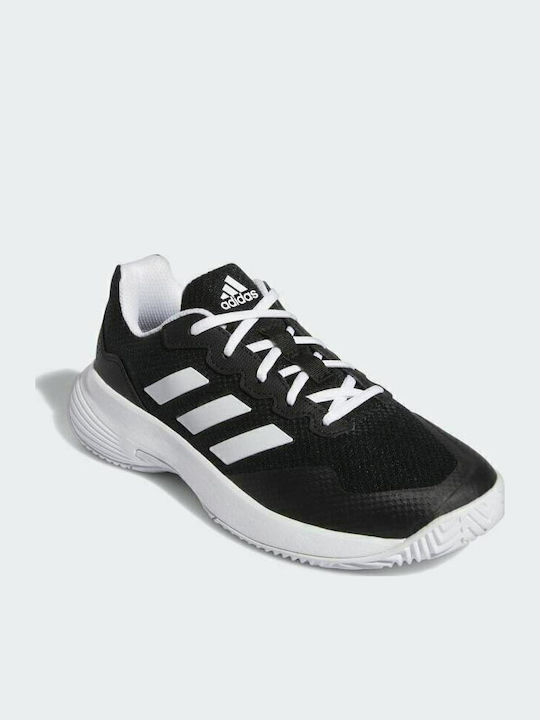 adidas Gamecourt 2.0 Женски Тенис обувки Твърди съдилища Core Black / Cloud White adidas Gamecourt 2.0 Женски Тенис обувки Твърди съдилища Core Black / Cloud White