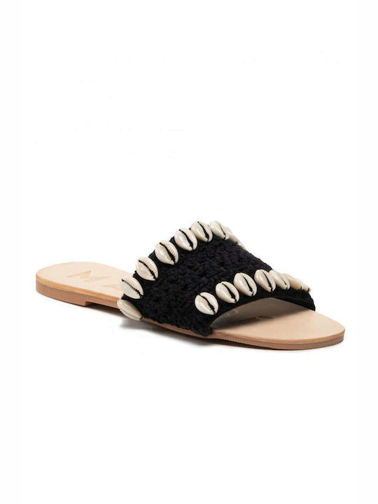 Sandals Black Shells & Crochet; Yucatán S 2.9 Y0 black