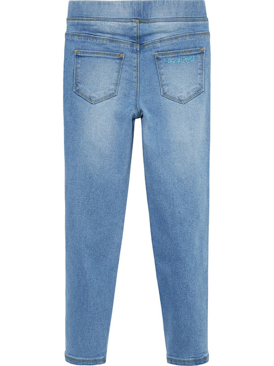 Kids Legging Long Blue Tartaleta