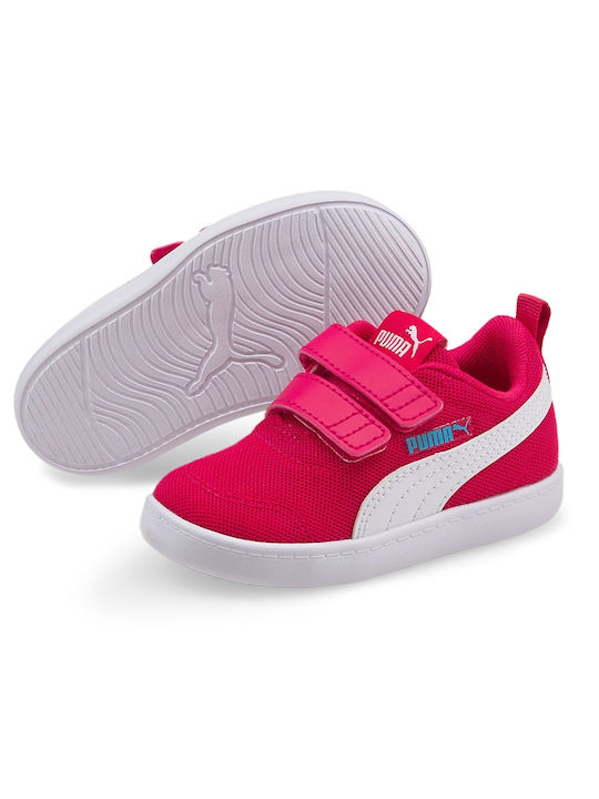 Kids Sneakers with Scratch Fuchsia
