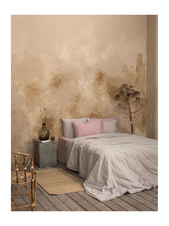 Nima Linen Cuvertură Extra-dublu gri deschis 240x260cm
