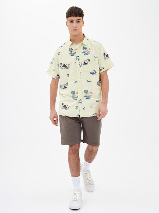Short-sleeved Shirt Yellow
