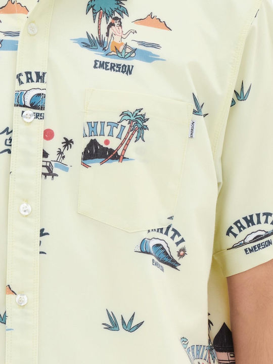 Short-sleeved Shirt Yellow