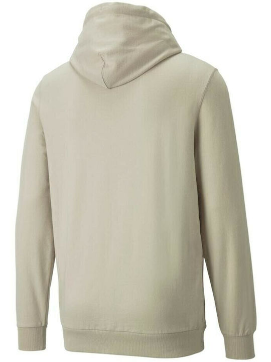 Modern Basics Φούτερ με Κουκούλα Μπεζ